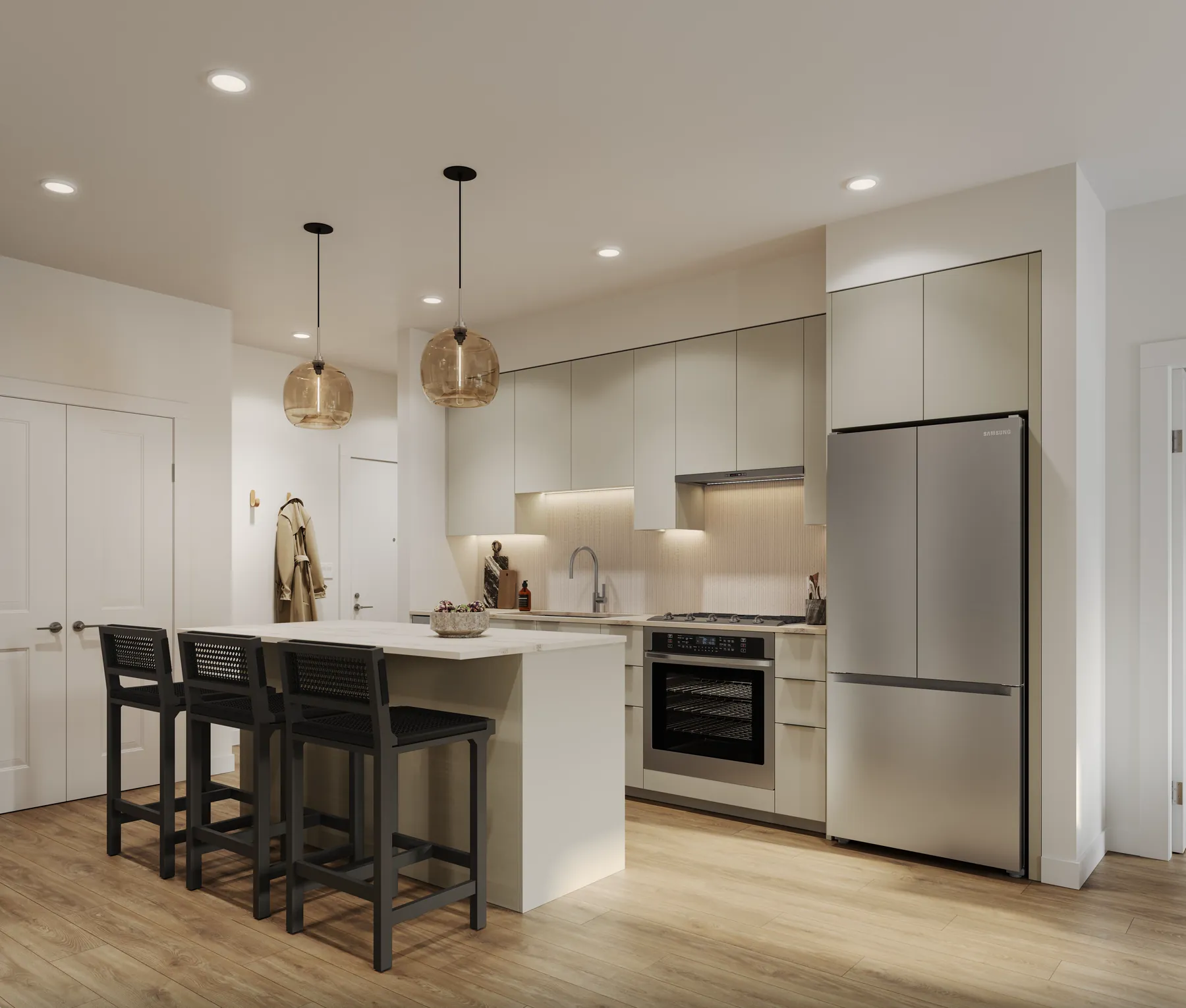 A Clayton kitchen in the light scheme