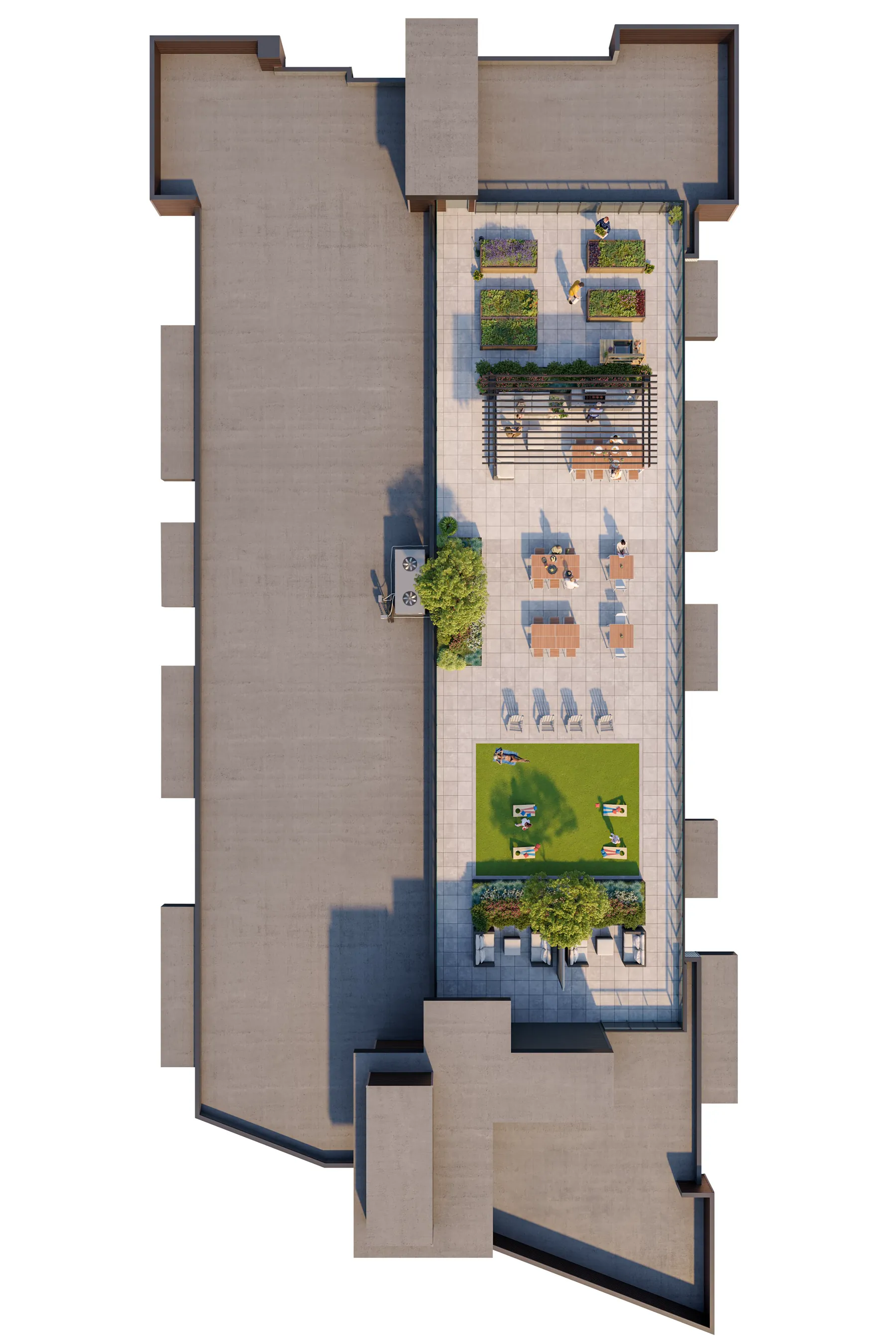 Saturna, Building B