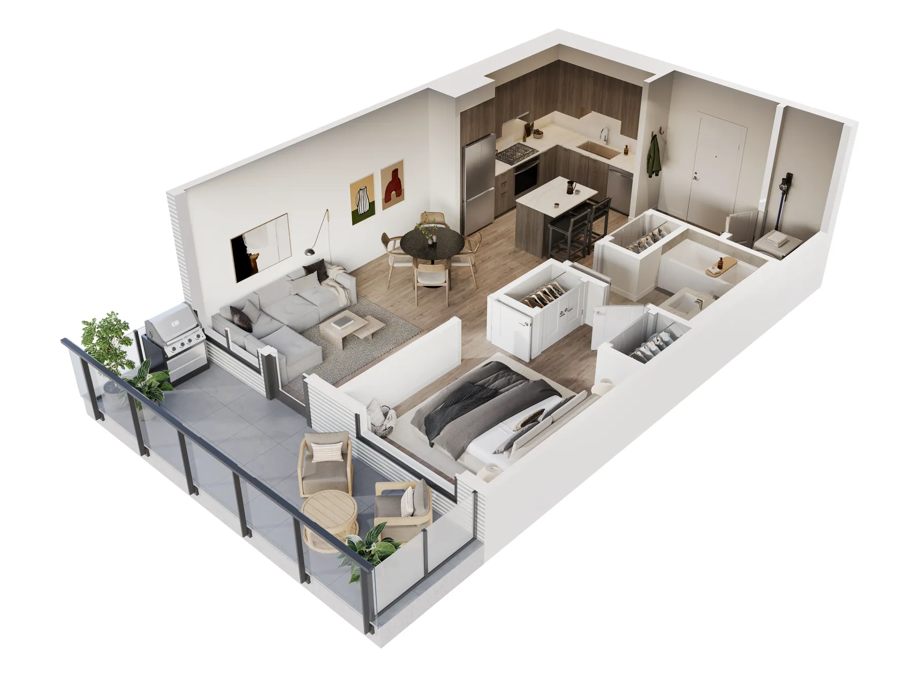 Plan A7 interior